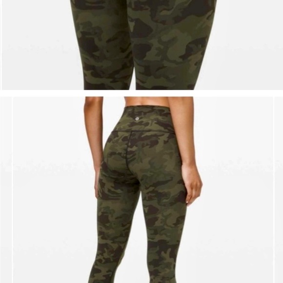 Lululemon High-Rise - Wunder Under Luxtreme - Camouflage, leggings 6 - Picture 3 of 5